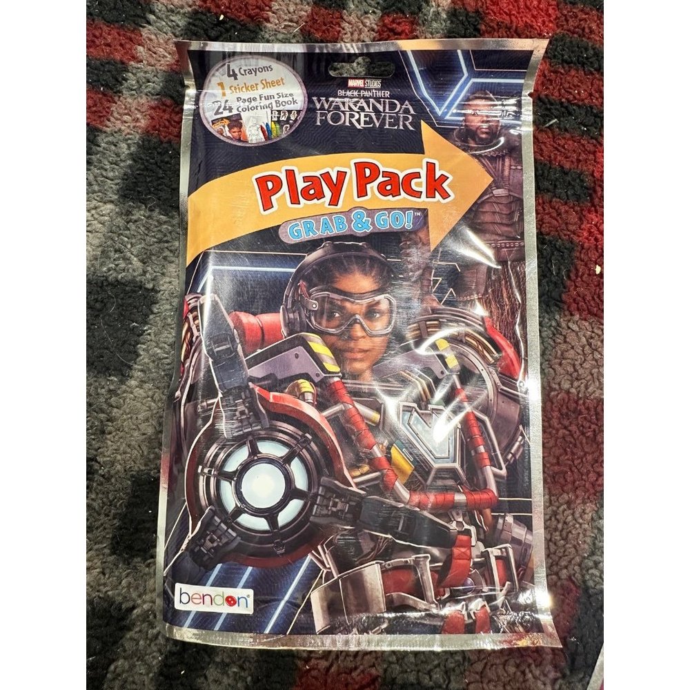 New black panther coloring pack cheaper if bundled